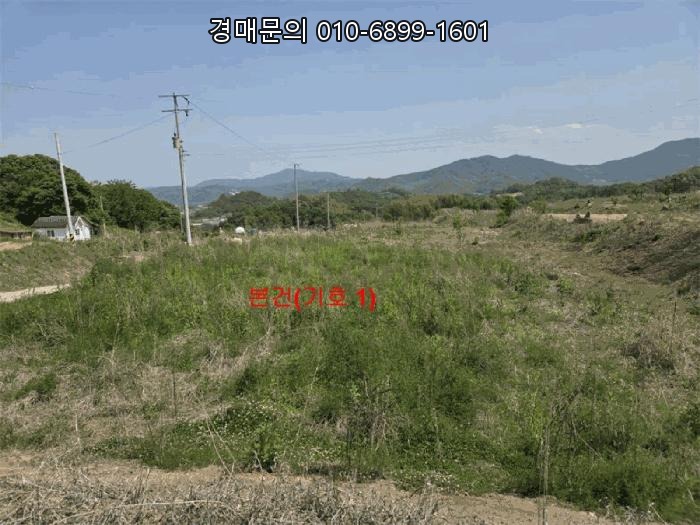  경남 함양 부동산 경매, 함양읍 백연리 개발 잠재력 높은 전(토지) 일괄 매각 기회! 2025타경417