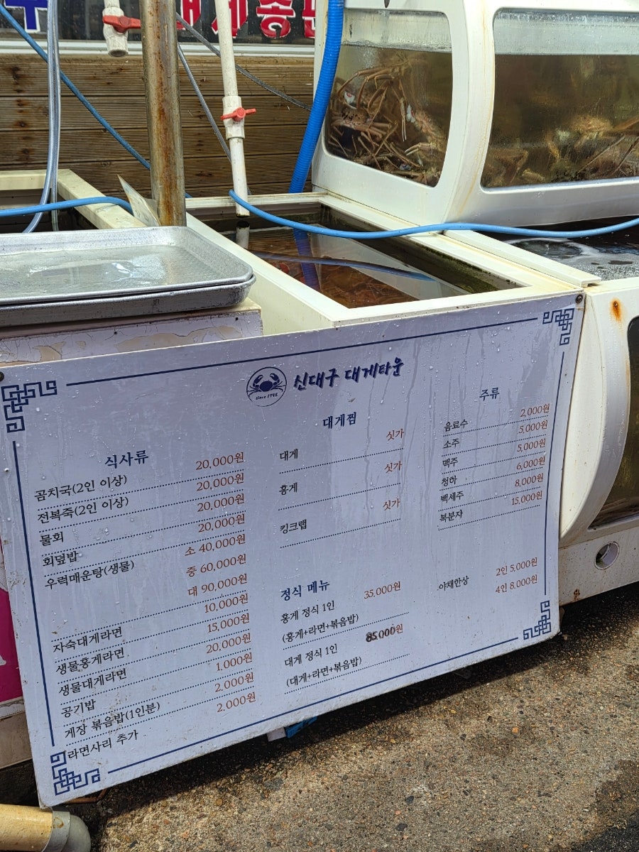 신대구대게 사진 2