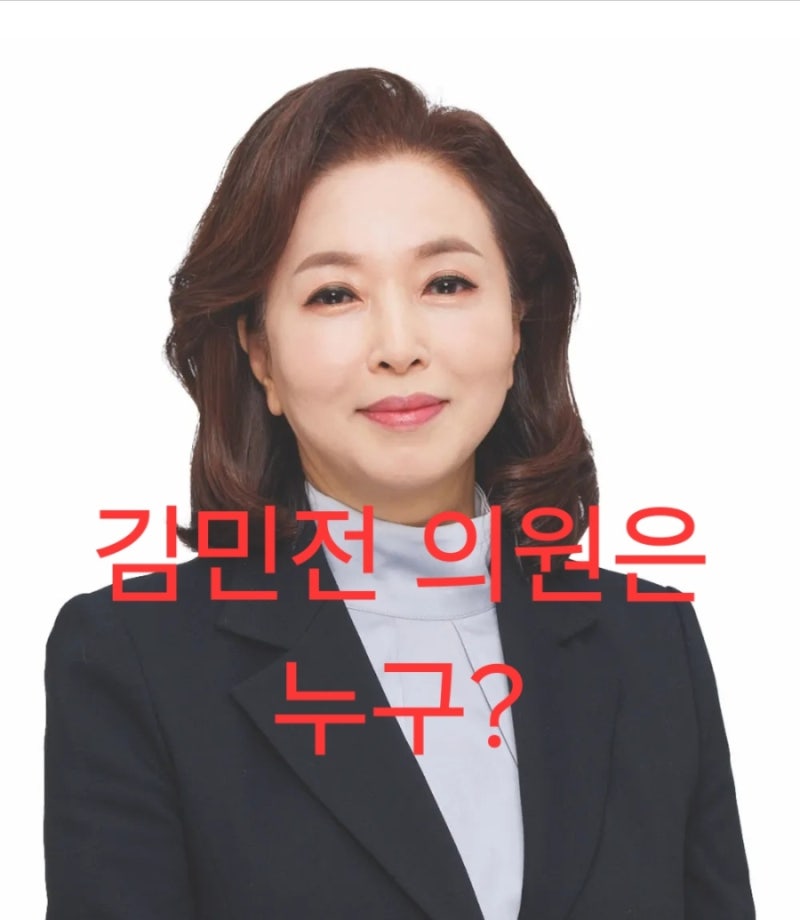 "잘생긴 오빠 많아요" 김민전 의원은 누구? (프로필)