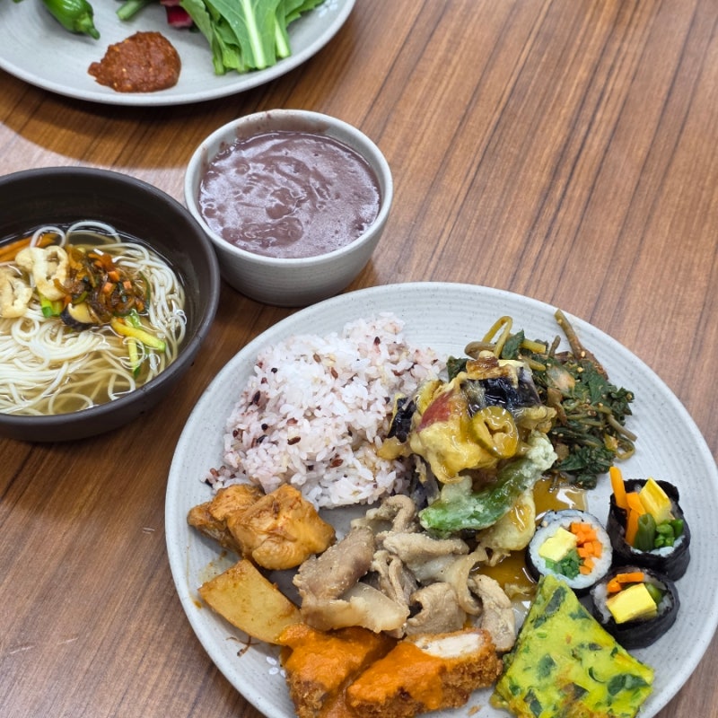순천만국가정원 근처 맛집 농가밥상 여미락 동문주차장 옆 한식뷔페 후기