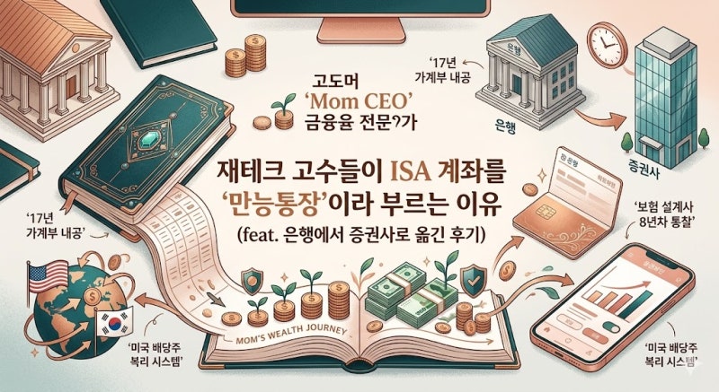 배당주 투자, 세금 내면 손해? ISA 계좌로 0원 만드는 법 (은행→증권사 이전까지!)