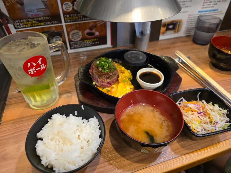  후쿠오카 함박 스테이크 맛집, 직접 구워먹는 키와미야 함바그 하카타점 웨이팅 후기
