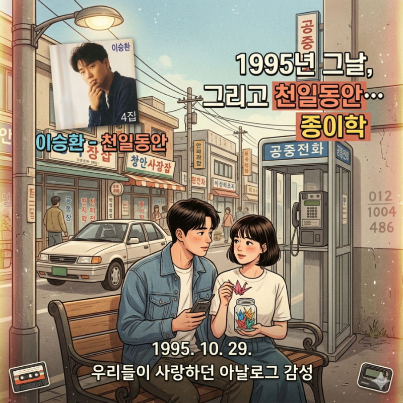 1995년 그날, 그리고 이승환의 ‘천일동안’… 우리가 사랑하던 아날로그 감성의 시대