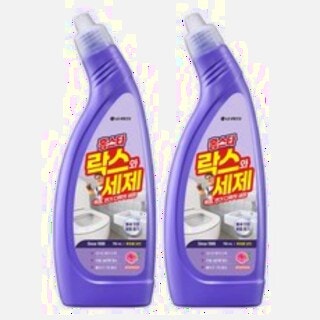  홈스타 락스와 세제 후로랄파인 750ml 2개 - 강력한 세정과 상쾌한 잔향