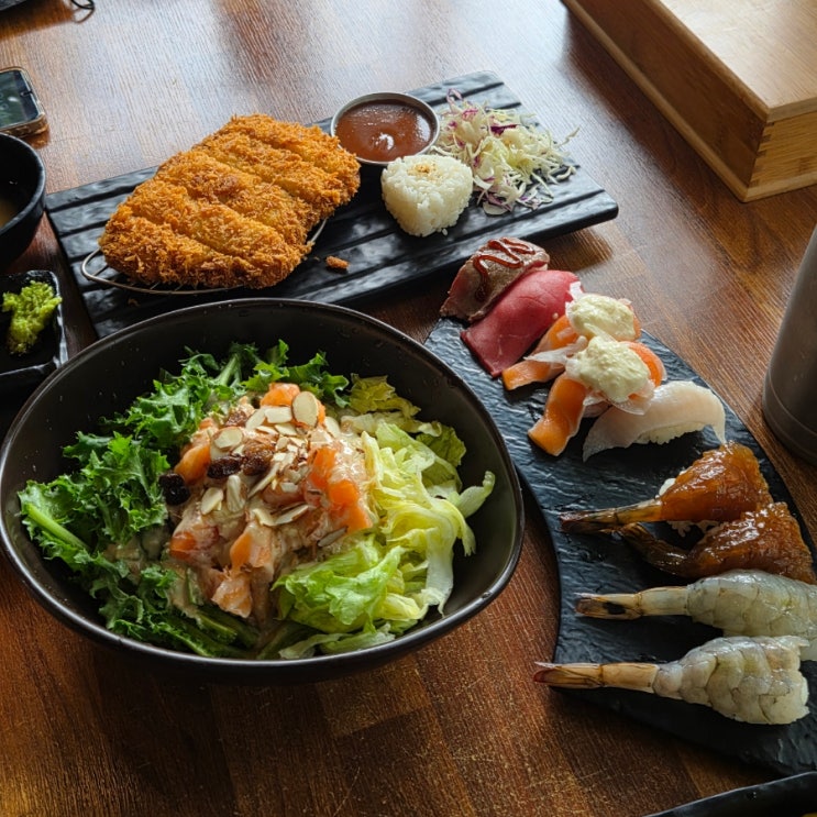  동명동초밥 달곰식당 연어냉우동&돈까스&초밥 솔직후기