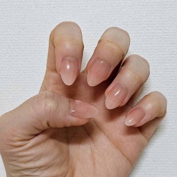 데일리 웨딩촬영용 네일팁 추천, 오호라 리얼젤팁 내돈내산 후기