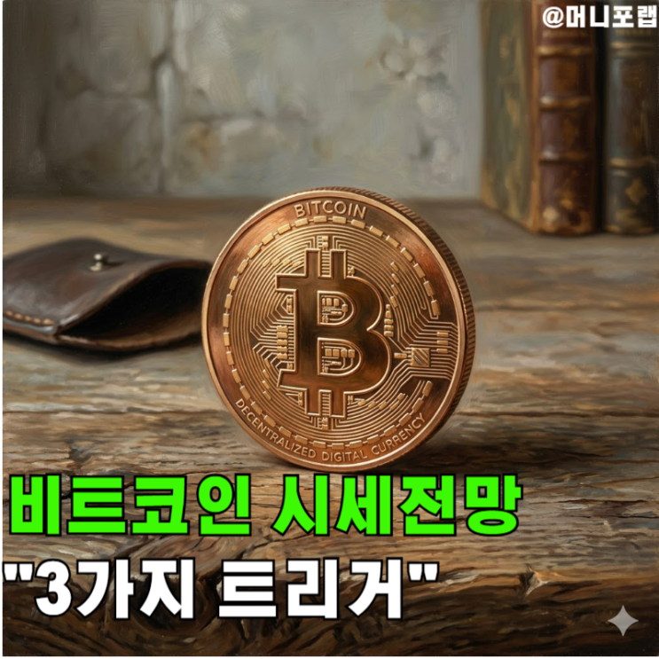  비트코인 시세전망, "3가지 트리거"가 동시에 쌓이고 있다