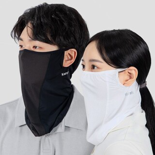  카르닉 CEM 자외선차단 마스크 - 운동용 쿨 메쉬 햇빛가리개