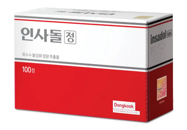  인사돌 성분 분석, 옥수수불검화정량추출물 효능과 주의사항