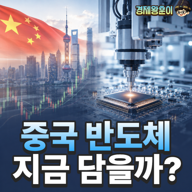  중국 반도체 관련주 TOP4 한달 40% 지금 담을까