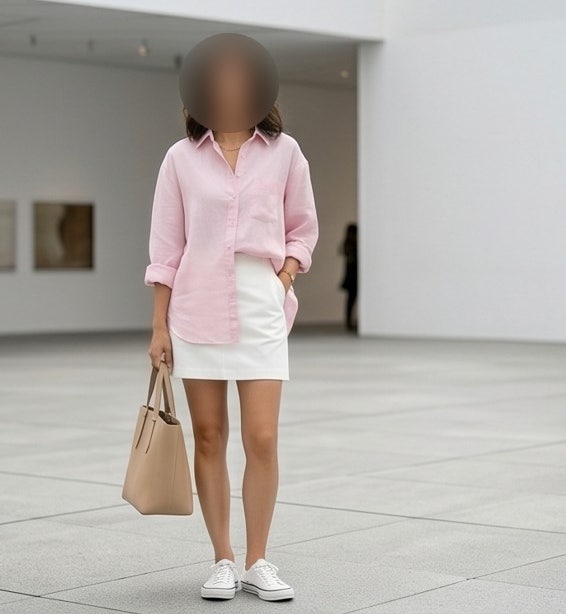 올봄 핑크셔츠 품절 대란 난 이유 있었네, 코디법 총정리