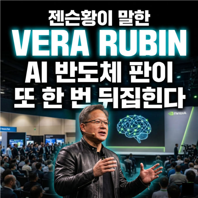 <b>젠슨황</b>이 말한 <b>베라루빈</b>이 뭔가 — AI 반도체 판이 또 한 번... 