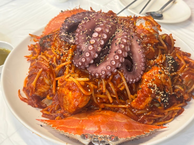  [사가정역] 중랑구 면목동 모임추천, 산더미로 나오는 매콤한 해물찜 맛집 <찜집>