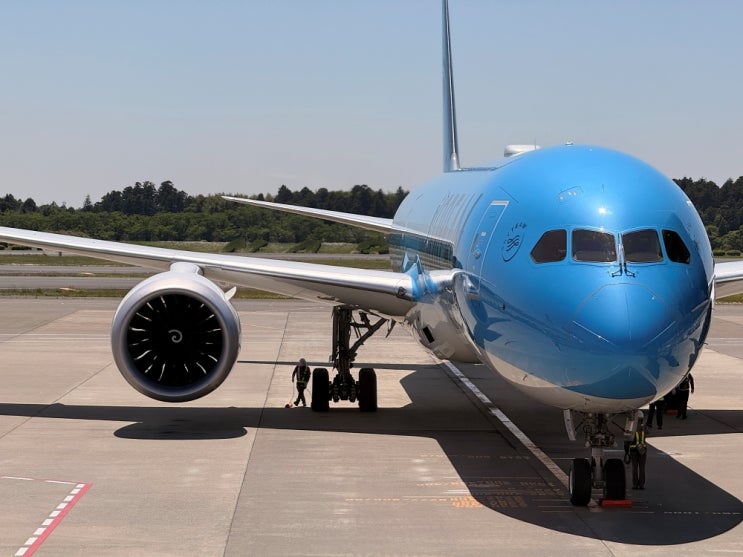  도쿄 공항 출국 나리타공항에서 인천 대한항공 KE704 후기 대한항공 라운지