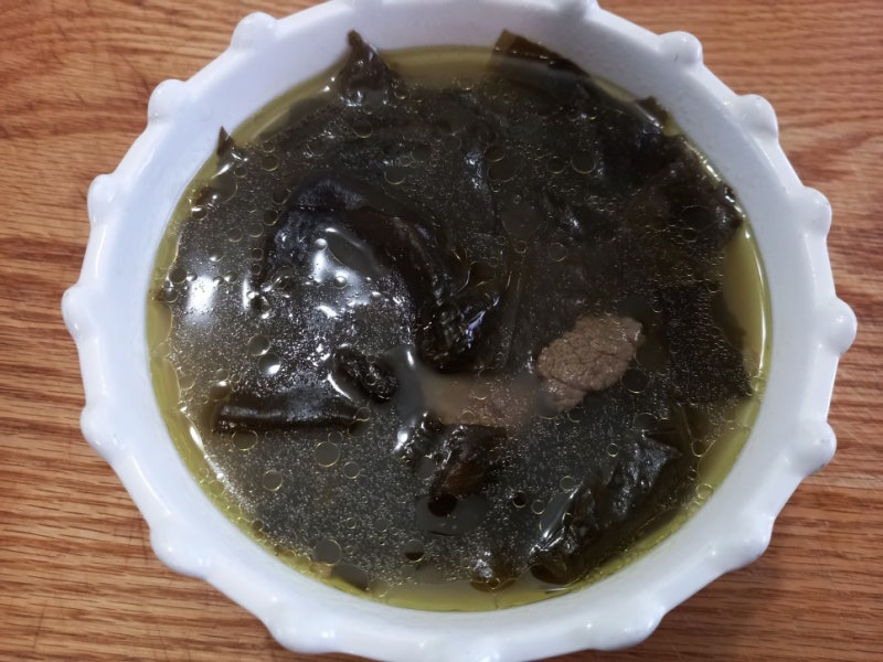 백종원 소고기미역국 끓이는법 미역국종류 맑은국 소고기미역국 간단레시피