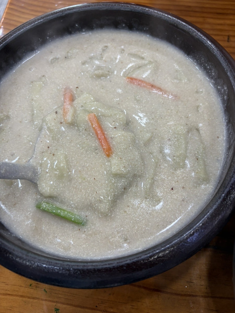 청정밀들깨수제비막국수 사진 6