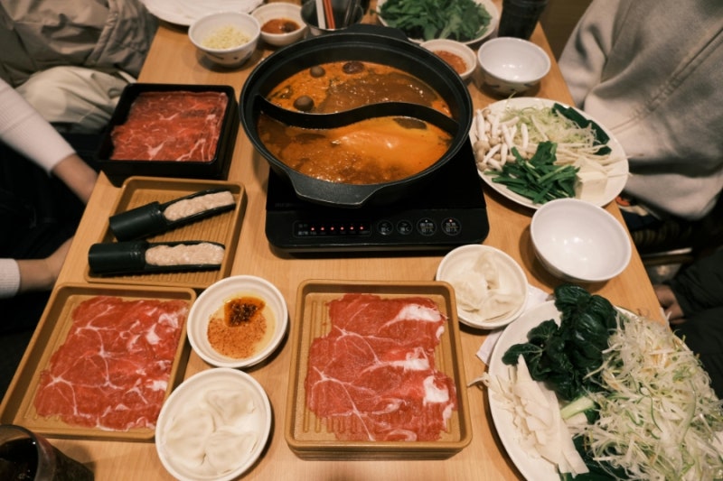 등촌칼국수 맛이 나는 샤브샤브 레시피!