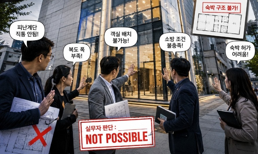서울 호스텔 건물이 정신없이 거래되는 중