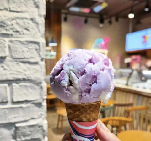 베스킨라빈스 메뉴 말랑 포도 메타몽 탱글 레몬 후기! 포켓몬 아이스크림 신메뉴 먹어봄