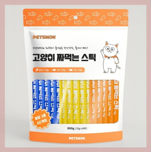 까다로운 입맛도 사로잡은 고양이 간식, 펫츠몬 짜먹는 스틱 솔직 후기