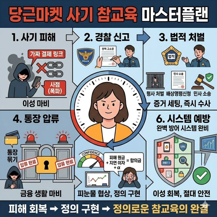  당근마켓 사기 당했을 때 무조건 돈 돌려받는 참교육 방법 총정리