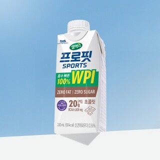  셀렉스 프로핏 Sports WPI 드링크 초콜릿 - 운동후 단백질 보충 음료