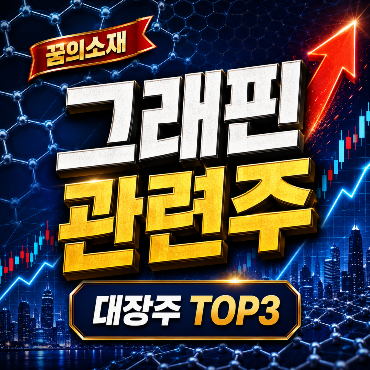  그래핀 관련주 TOP3 대장주 정리꿈의소재 (정책 기대!)