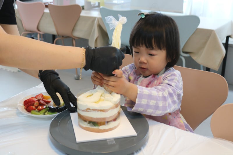광주 원데이클래스 케이크 만들기 체험 바니바니 키즈카페