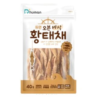  듀먼 강아지 오븐 바삭 저염 수제간식 - 건강한 황태 애견 베이커리
