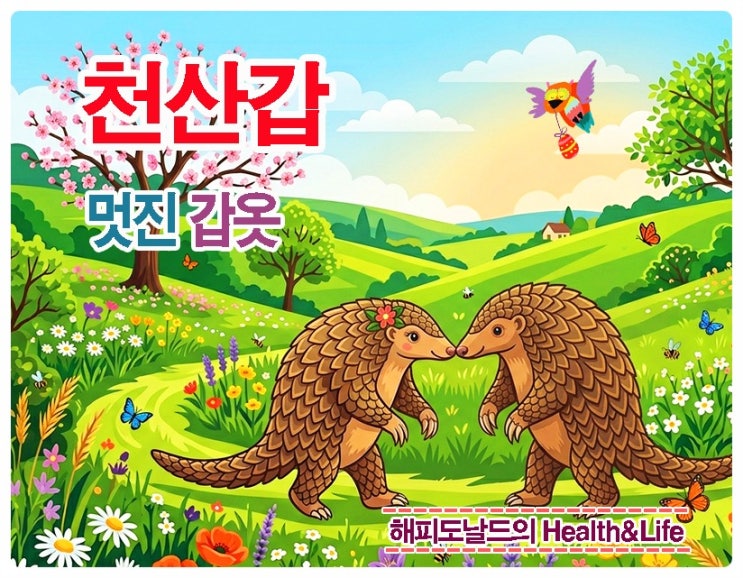 멋진 갑옷의 단단한 녀석 천산갑! 코로나와도 관련이?