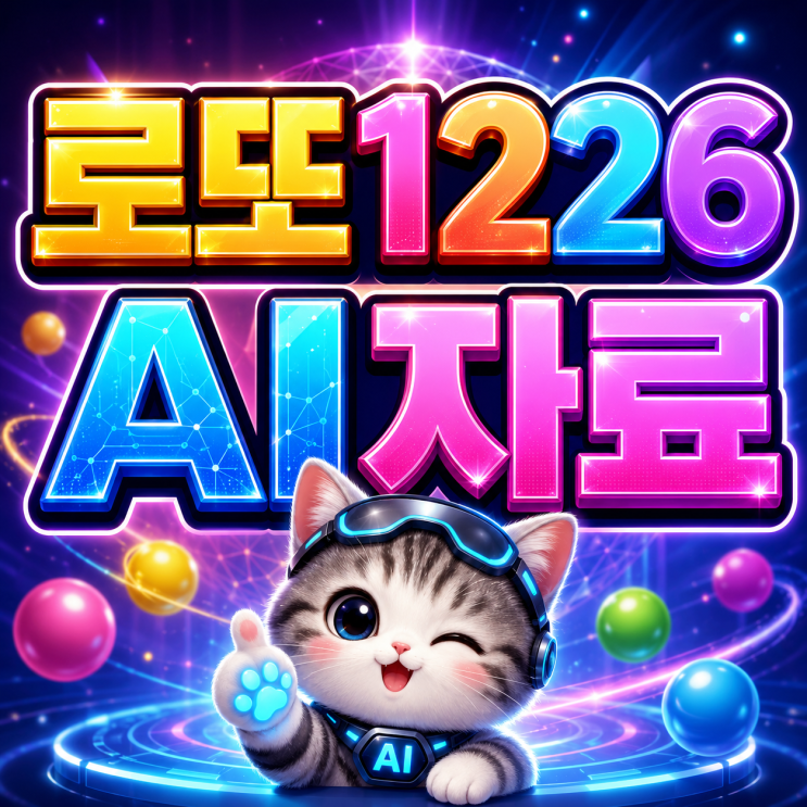  2026 로또 1226회 AI가 알려주는 신비한 번호 10조합과 제외수 핵심 분석! 