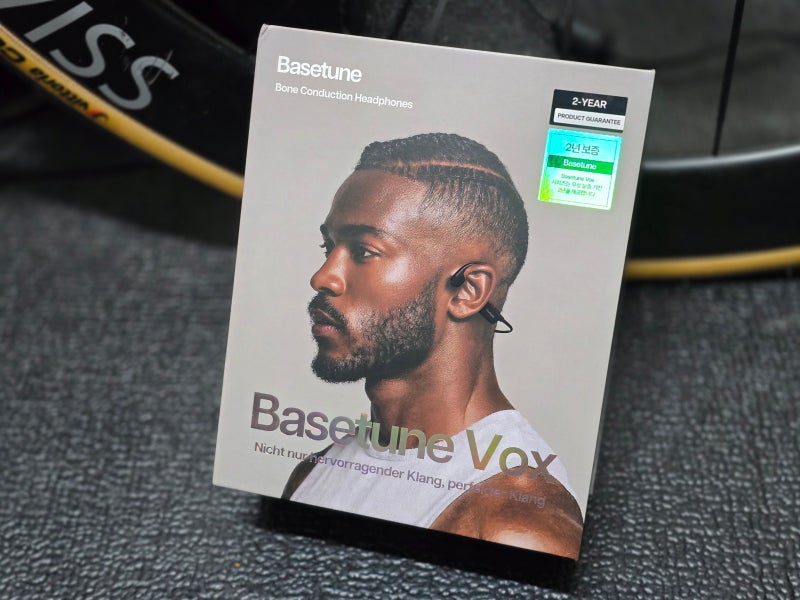 멀티페어링 가능한 베이스튠 복스(Basetune Vox) 블루투스 골전도이어폰, 운동·출퇴근 필수템으....