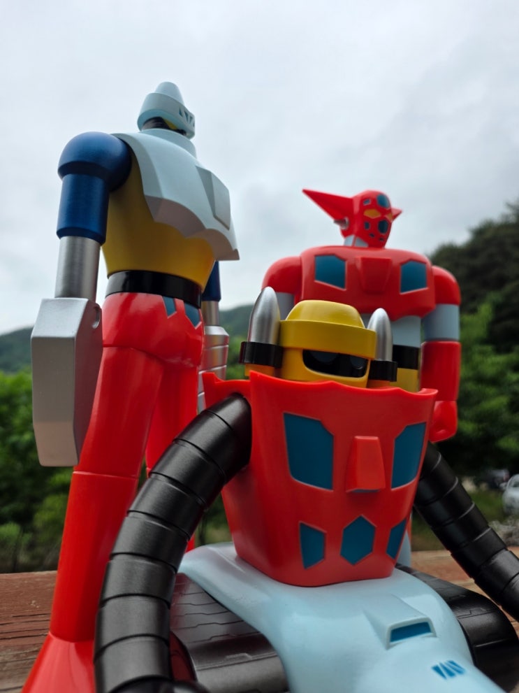  겟타로보 - 국산 온하비 스위치 겟타 1.2.3 소프비 피규어 세트 / ONhobby 韓国 ゲッターロボ ソフビ, Korea Getter Robo Sofubi Figure