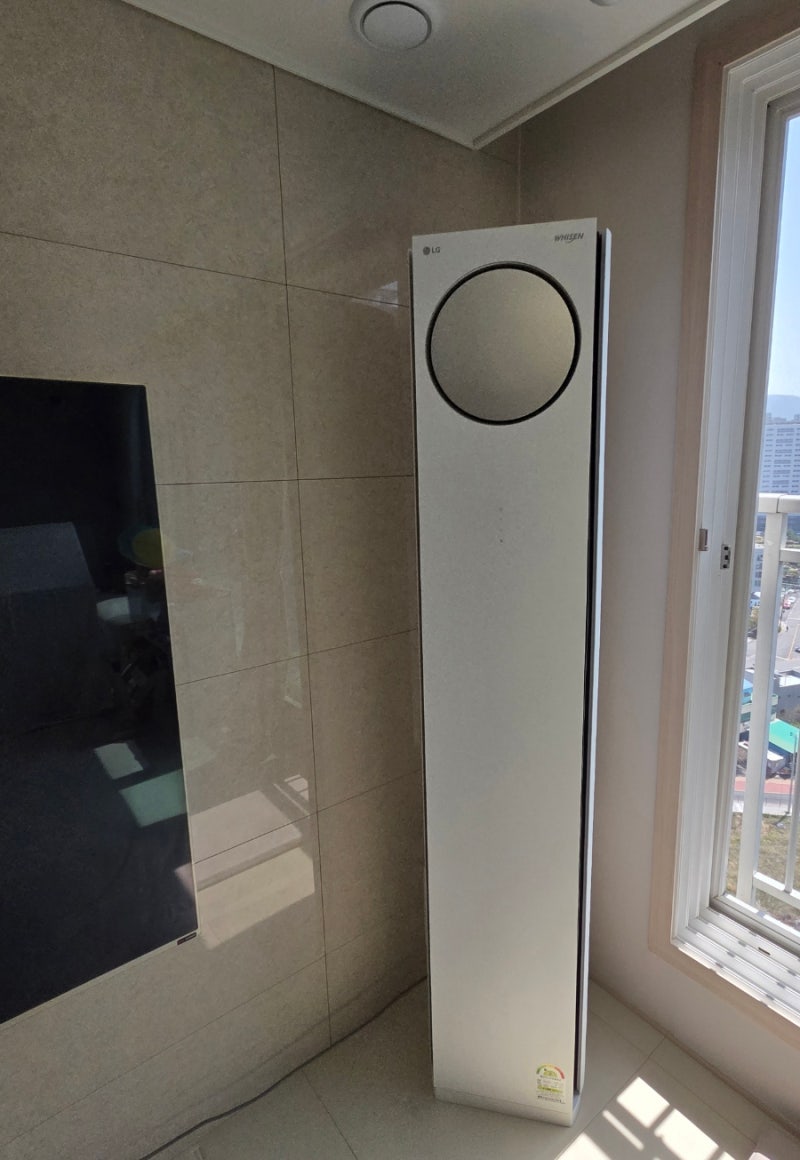 LG 휘센 오브제컬렉션 타워에어컨청소,엘지타워스탠드에어컨청소,엘지타워투인원에어컨청....