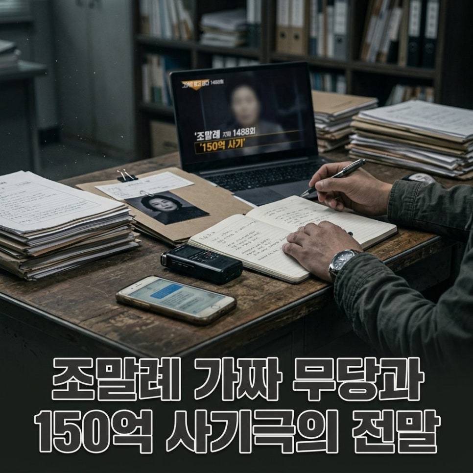 그것이 알고 싶다 1488회 조말례 150억 사기극, 가짜 무당이 무너뜨린 한 가족의 현실