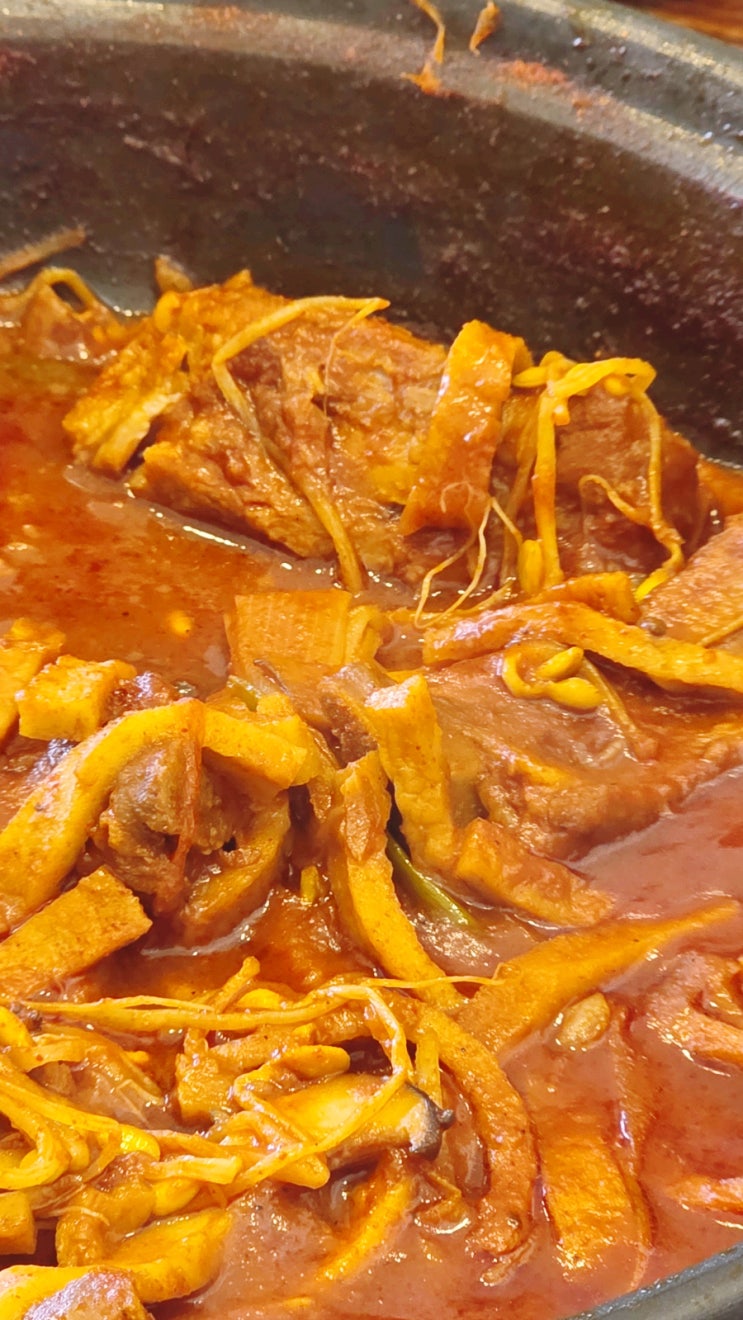  경기광주 매운갈비찜 맛집 찾는다면 화담숲 근처 삼본식당