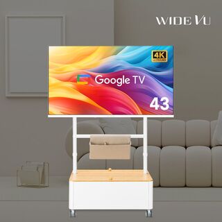  와이드무빙뷰 43인치 4K UHD 이동식 스마트TV - 공간활용 끝판왕