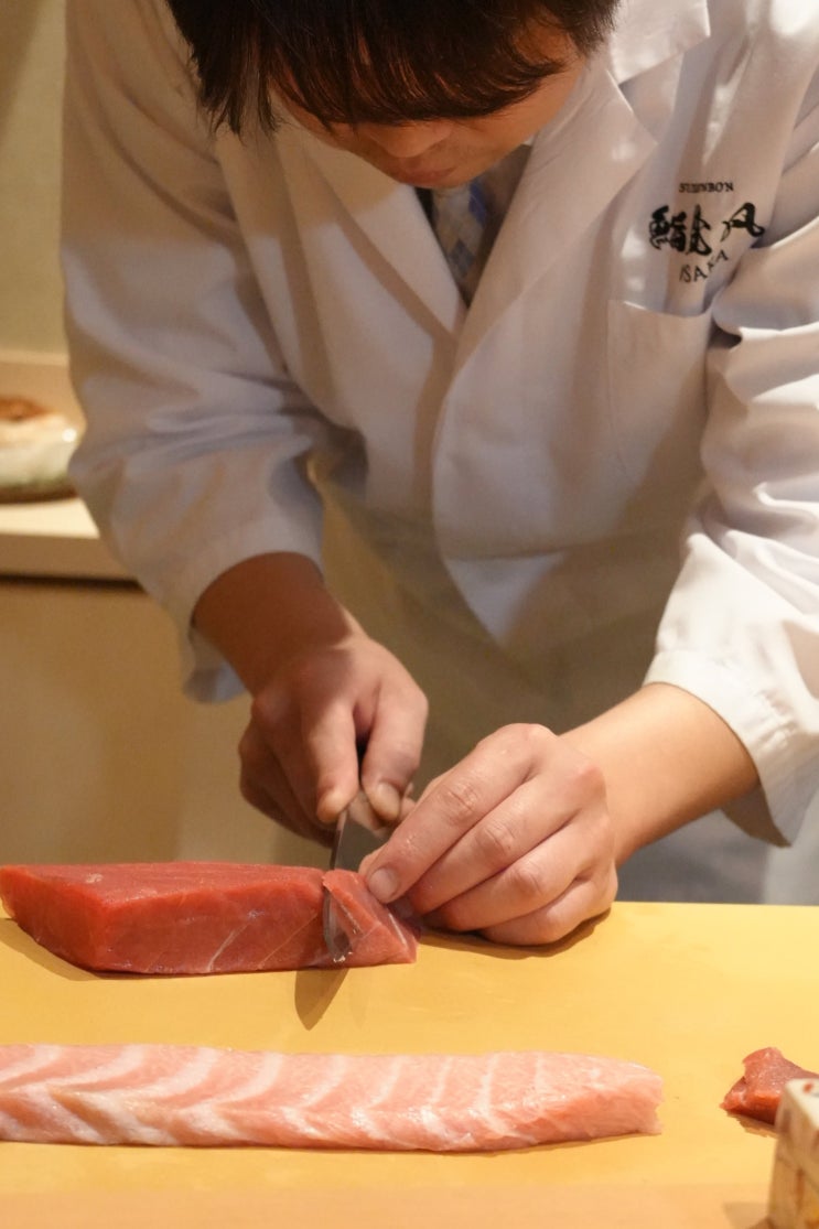  오사카 스시 오마카세 안재홍 셰프님이 말아주는 스시본본
