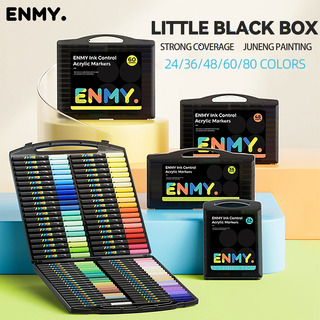  ENMY 아크릴 페인트 마커 펜 - 소프트 헤드로 그리는 선명한 낙서