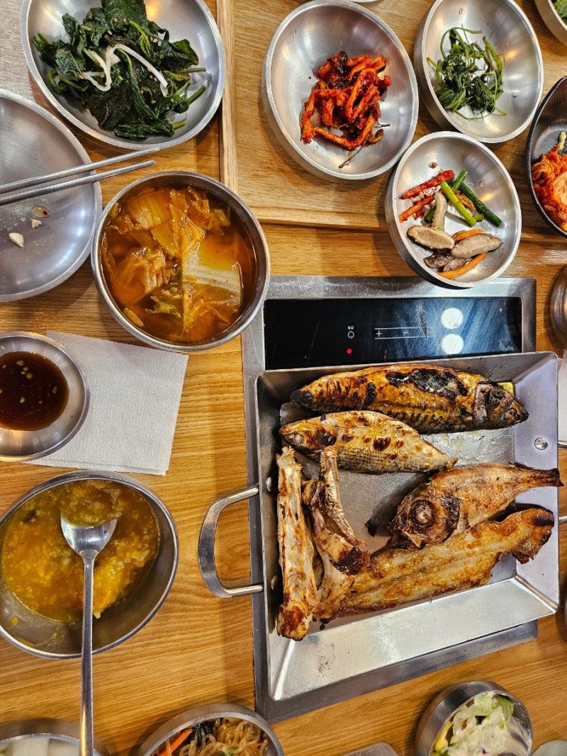 세종시맛집 동학사맛집 계룡산화덕생선구이 갓심비 좋아요!