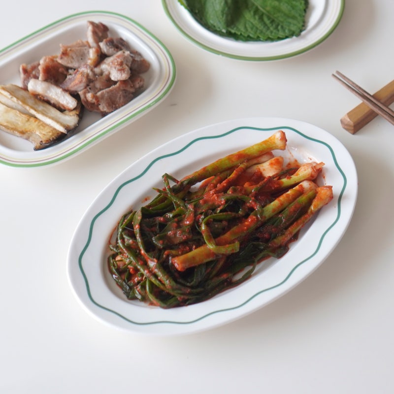 이영자파김치 레시피 그대로 온작 파김치 택배 후기 맛있게 먹는법