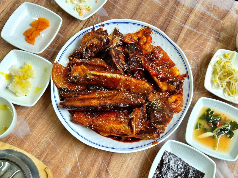 양산 코다리찜 맛있는 통도사 주변 맛집 용덕장코다리 하북면 맛집