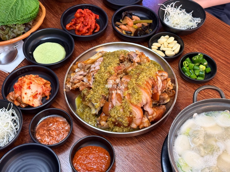 미쉐린가이드 사당 족발 맛집 만족오향족발 고추마늘족발