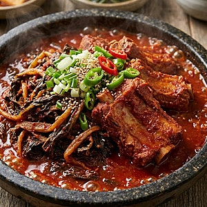 [시래기 등갈비찜 레시피] 밥도둑 끝판왕! 구수한 시래기 등갈비찜 황금레시피 (실패 없는 양....