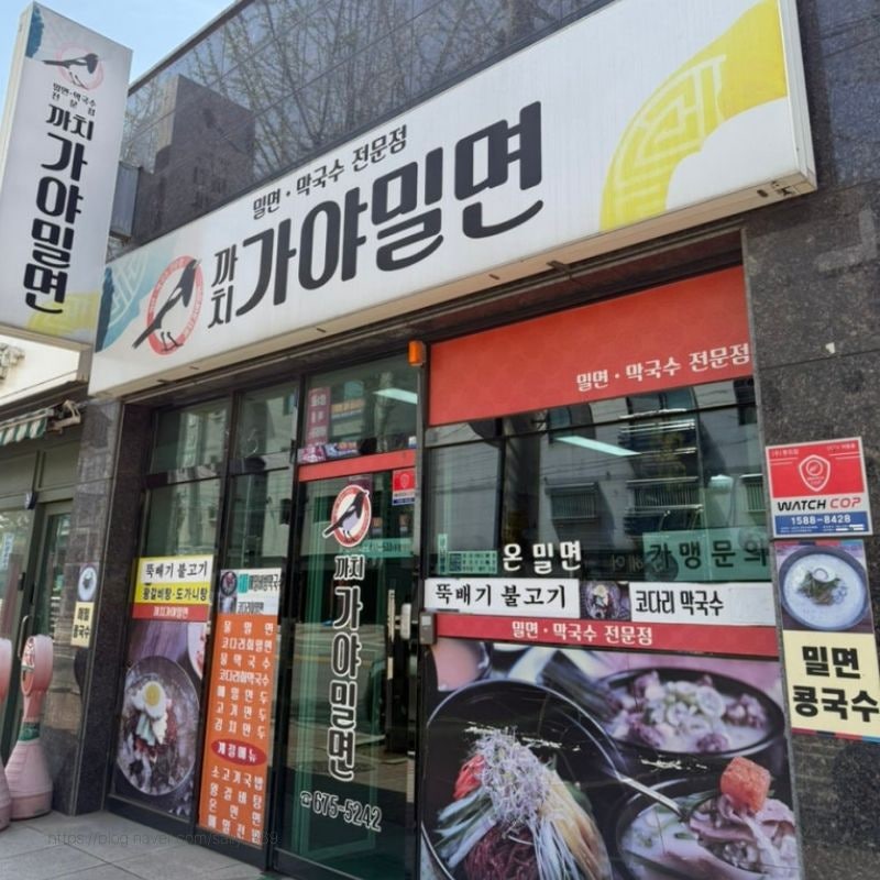 까치가야밀면 사진 2