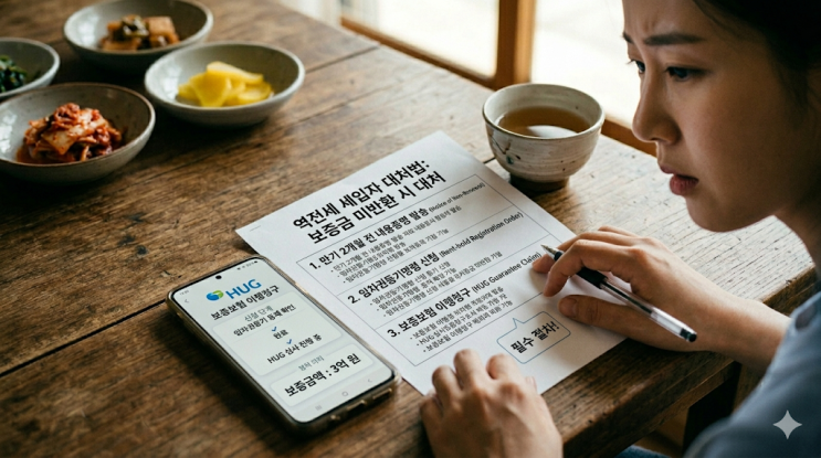 역전세 세입자 대처법 보증금 미반환 시 HUG 이행청구 방법은?