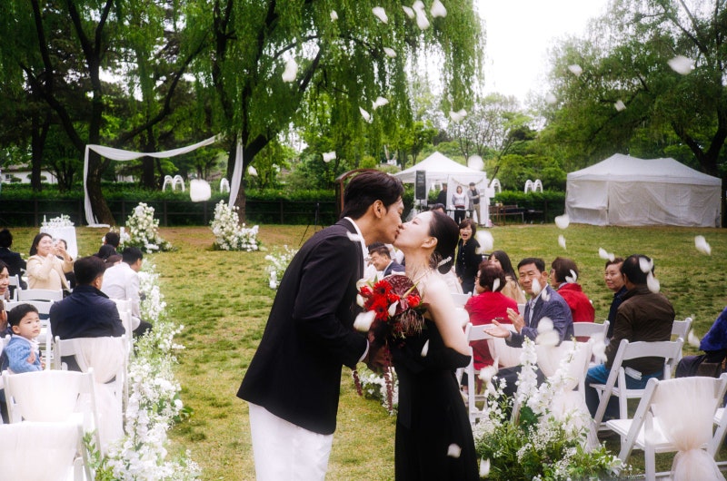 용산가족공원 야외예식 촬영 후기｜자연 속 감성 가득했던 본식서브스냅 기록