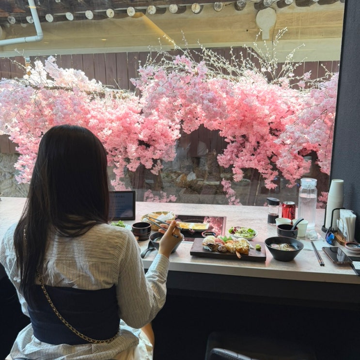  경주황리단길맛집 고토스시ㅣ황리단길 신상, 벚꽃 뷰 초밥 맛집