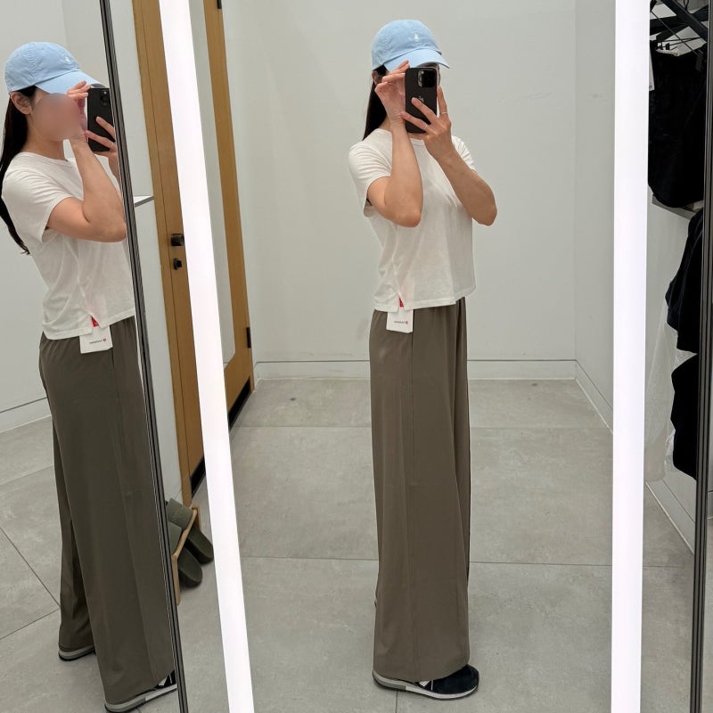 룰루레몬 브리즐리 미드라이즈 팬츠 아시아핏, 쇼츠 사이즈팁