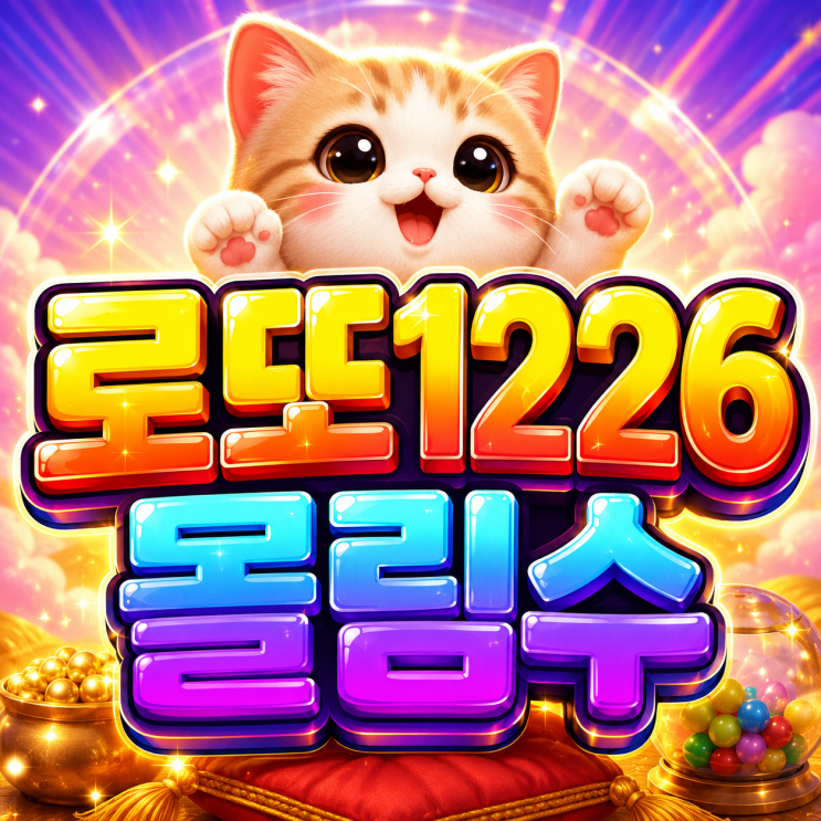  2026 로또 1226회 몰림수 사람들이 가장 많이 보는 번호 순위는!? 